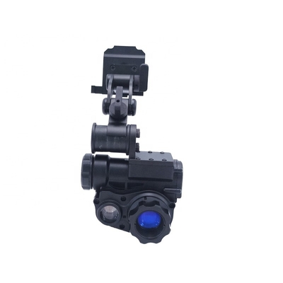 20mm 초점 길이 헬멧 장착 한 모노클러 디지털 적외선 야간 시력 안경 장치
