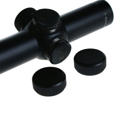 24mm 객체 지름 레드닷 레이저 스코프 1-6X24 LPVO 광학 스코프 전문용