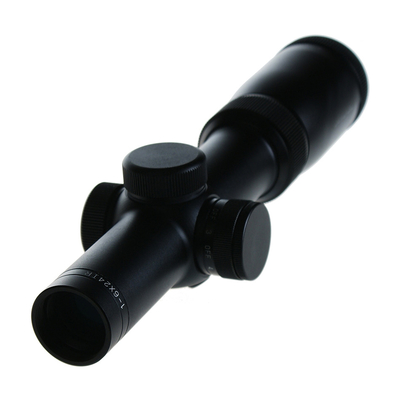 24mm 객체 지름 레드닷 레이저 스코프 1-6X24 LPVO 광학 스코프 전문용