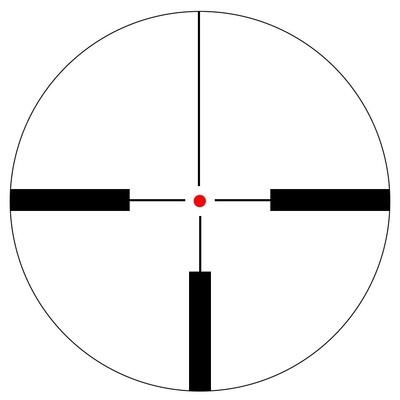 24mm 객체 지름 레드닷 레이저 스코프 1-6X24 LPVO 광학 스코프 전문용