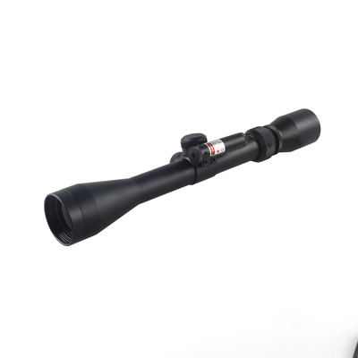 310mm 길이 광학 사냥 범주 3-9x40 소 빨간 레이저와 11mm/22mm 베이스 너비