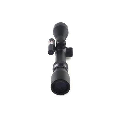 310mm 길이 광학 사냥 범주 3-9x40 소 빨간 레이저와 11mm/22mm 베이스 너비