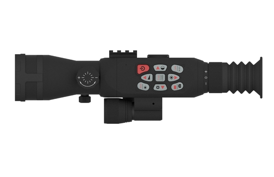 IR 파장 940nm E53 야외 사냥용 디지털 야간 시야 범위 APP 연결