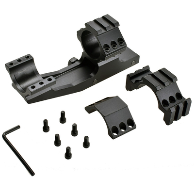 30mm 캔티리버 스코프 링 알루미늄 합금으로 만든 반지 당 6 개의 나사