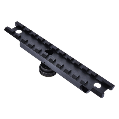 검은색 매트 21mm 알루미늄 베이스 사냥 스코프 마운트