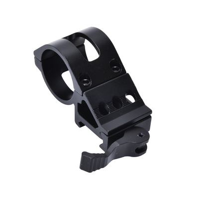 빠른 분리 가능한 범위 마운트 30mm 오프셋 링 21mm 사이드 마운트 매트 블랙