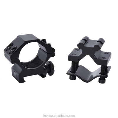 25.4mm 알루미늄 합금 분리 가능한 두 개의 반지 장착