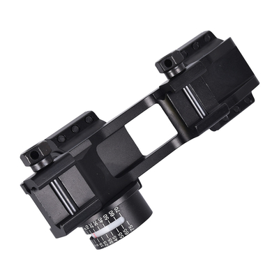 태크틱 듀얼 스코프 마운트 링 버블 레벨 40mm 오프셋 21mm 피카티니 레일