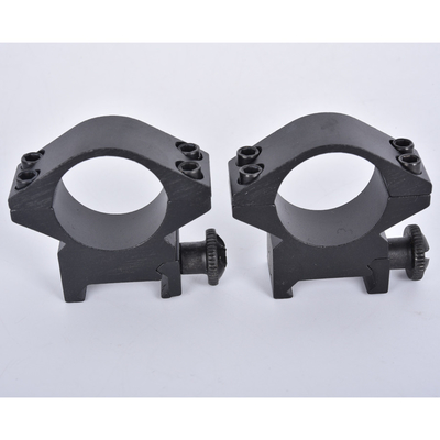1' 듀얼 링 스코프 마운트 11/21mm 25.4mm 튜브 지름과 8mm 샐러드 높이