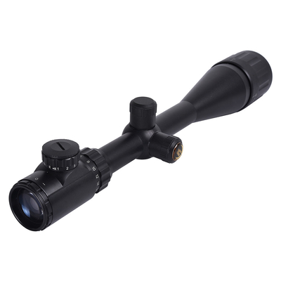 KANDAR 6-24X50 AOEG 빨간색 녹색 빛나는 활주로 레티클 사냥 범위 길이 mm 380
