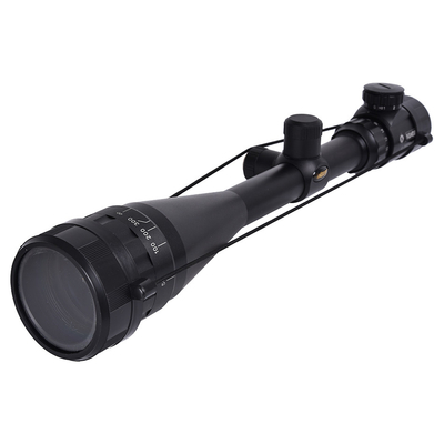 KANDAR 6-24X50 AOEG 빨간색 녹색 빛나는 활주로 레티클 사냥 범위 길이 mm 380