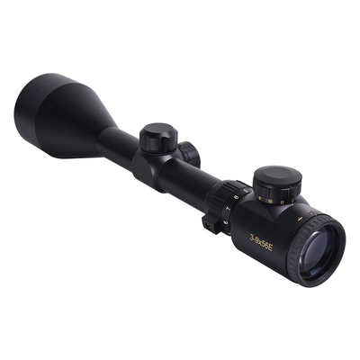 3-9x56 1'' R12 적색 조명 시력 사냥용 길이 315mm 알루미늄 합금 몸체