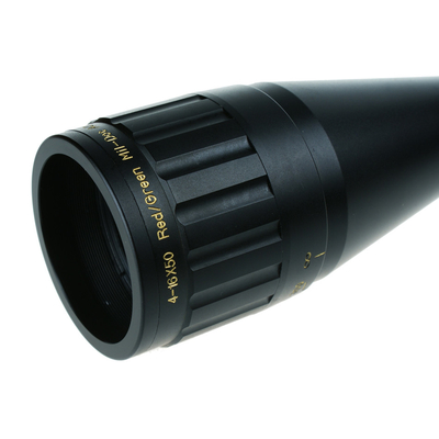 25.4mm 튜브 지름 4-16x50 유리 복선으로 장거리 전술 사냥 시인
