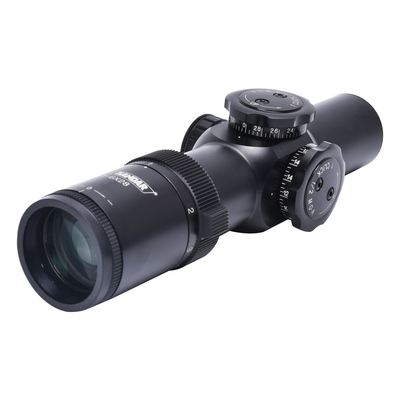 11mm/21mm 베이스 너비 1-6X28 빨간색과 녹색 조명 조명 범위