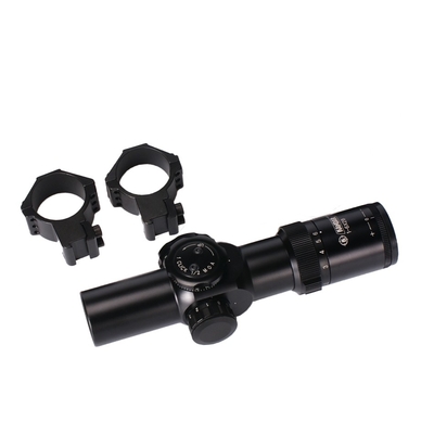 11mm/21mm 베이스 너비 1-6X28 빨간색과 녹색 조명 조명 범위