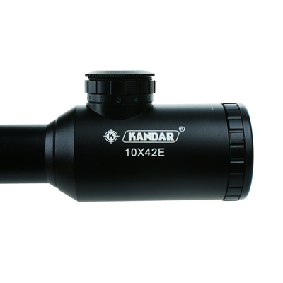 42mm 객체 렌즈 지름 10x42 전술 사냥 시점 정밀 촬영의 범위