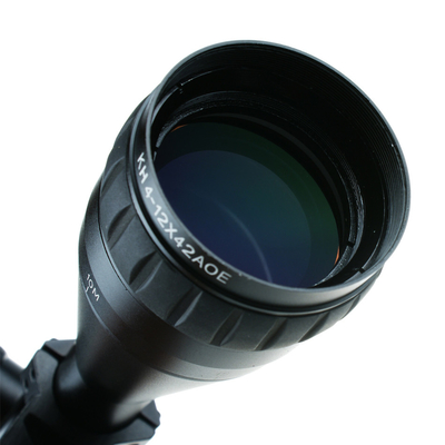 KH 4-12x42 AOE 범위 3.5-10.5mm 출구 학생 및 RGB M-Dot 조명 시점