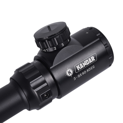 야외 촬영 3-9x40 범위 RGB 조명 시력 및 40mm 렌즈