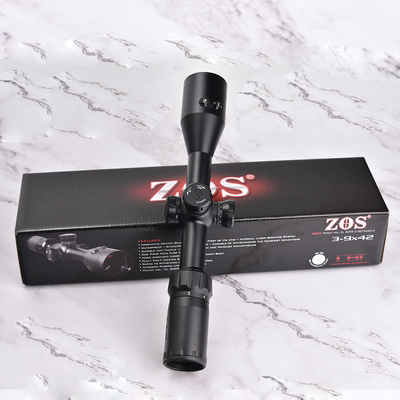 광학 스코프 필수 ZOS 3-9x42 R6 빨간색 조명과 함께 첫 번째 초점 평면 스코프