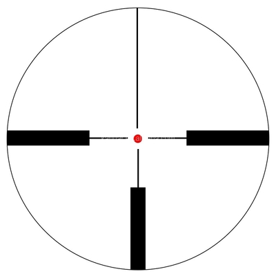 3-9x50E 사냥 레드닷 레이저 스코프 조명 레티클과 망원경 시력