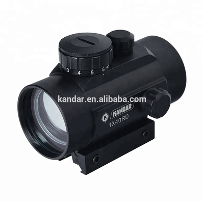 40mm 객체 렌즈 칸다르 1x40RD 레드닷 시스 스코프 정밀 알루미늄 합금 광학