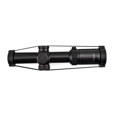 1-4x24 조명 전술 30mm Tube Glass Reticle Scope 최대 출력 전력 0