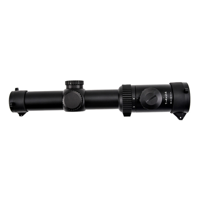 야외 사냥 장비 광학 시력 1-4x24 IR 30mm 12.6mm 출구瞳孔 지름
