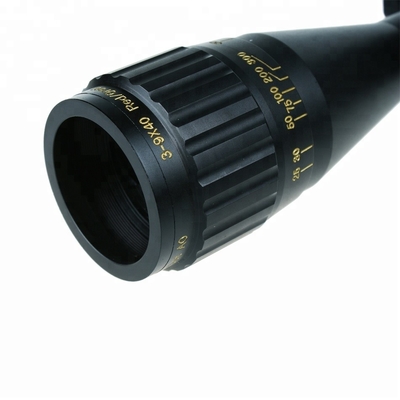 빨간색과 녹색 3-9X40AOME 장거리 사냥 용량 340mm 길이