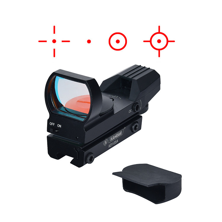11mm/20mm 베이스 1X22x33 레드닷 반사 시력