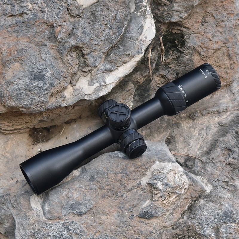 0 최대 출력 전력 2-16x44 SFIR 사냥 범위 빛 빨간 녹색 장거리 광학 시력