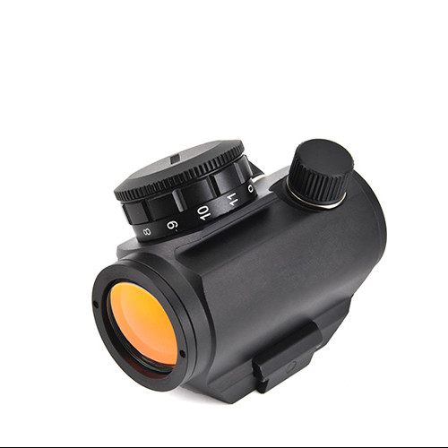 KANDAR 1x25 Red Dot Sight 알루미늄 합금 유리 21mm 장착으로 사냥용